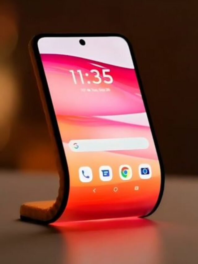 motorola bending phone