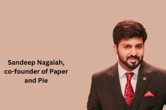 Sandeep Nagaiah, co-founder of Paper and Pie